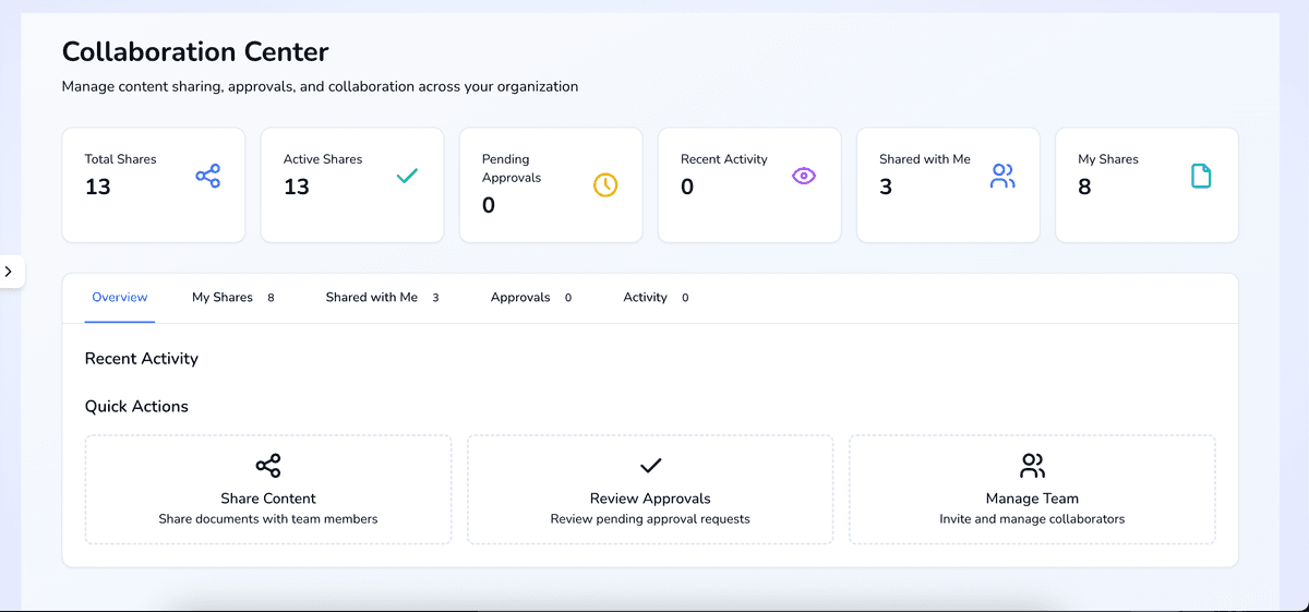 Team Workflow & Approvals